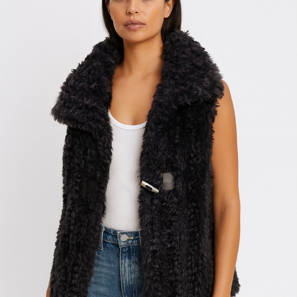 Armani Exchange Black Teddy Jacket
